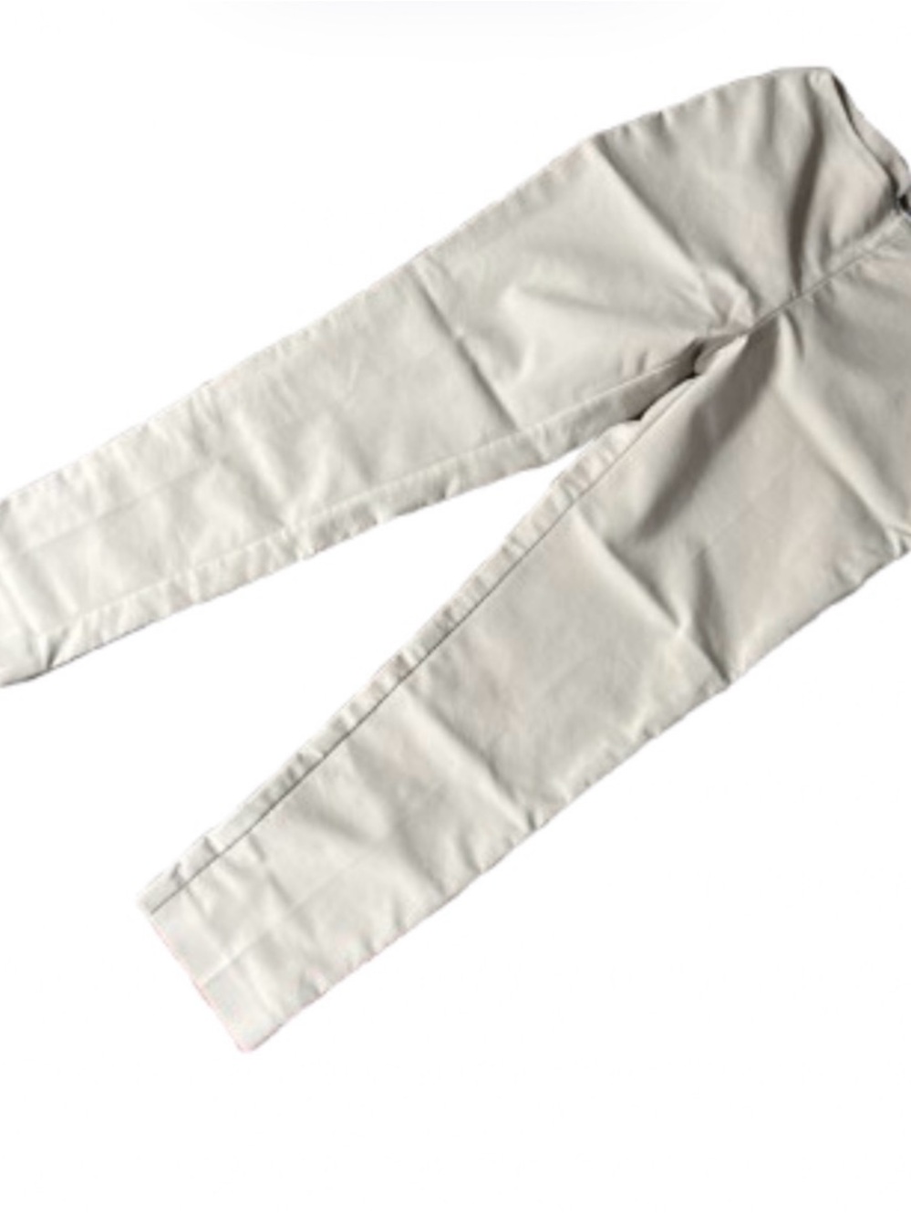 Tahari Tailored Slim Ankle Pants in Light Beige - Picture 2 of 2